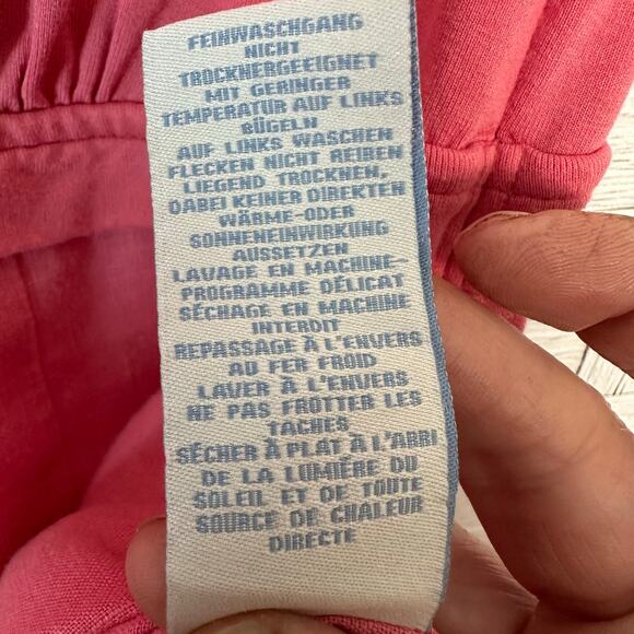 Boden women’s sleeveless V-neck, empire waste, top knit bottom linen ￼ - Picture 6 of 9